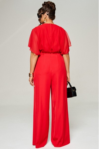 6360 алый комбинезон