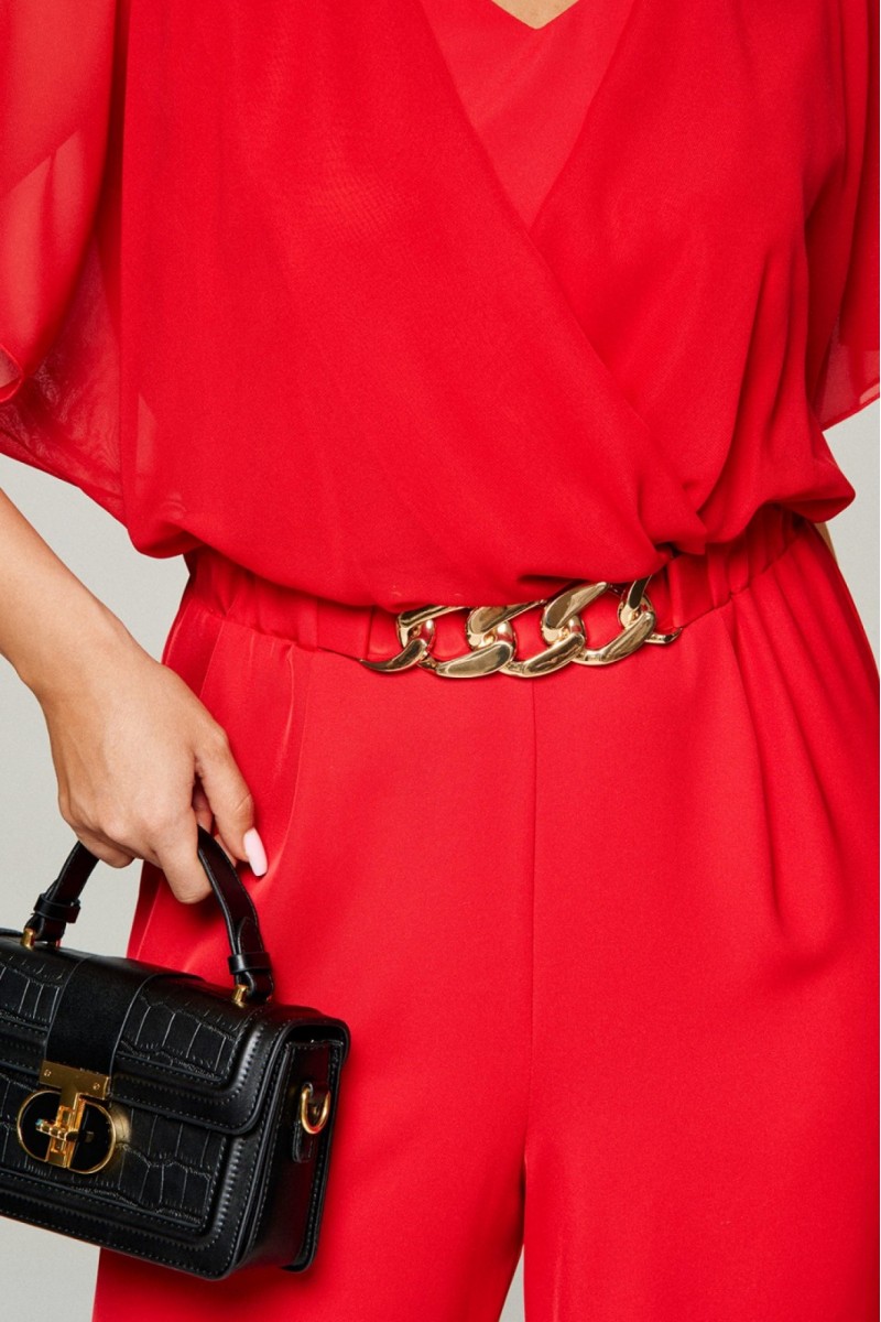 6360 алый комбинезон