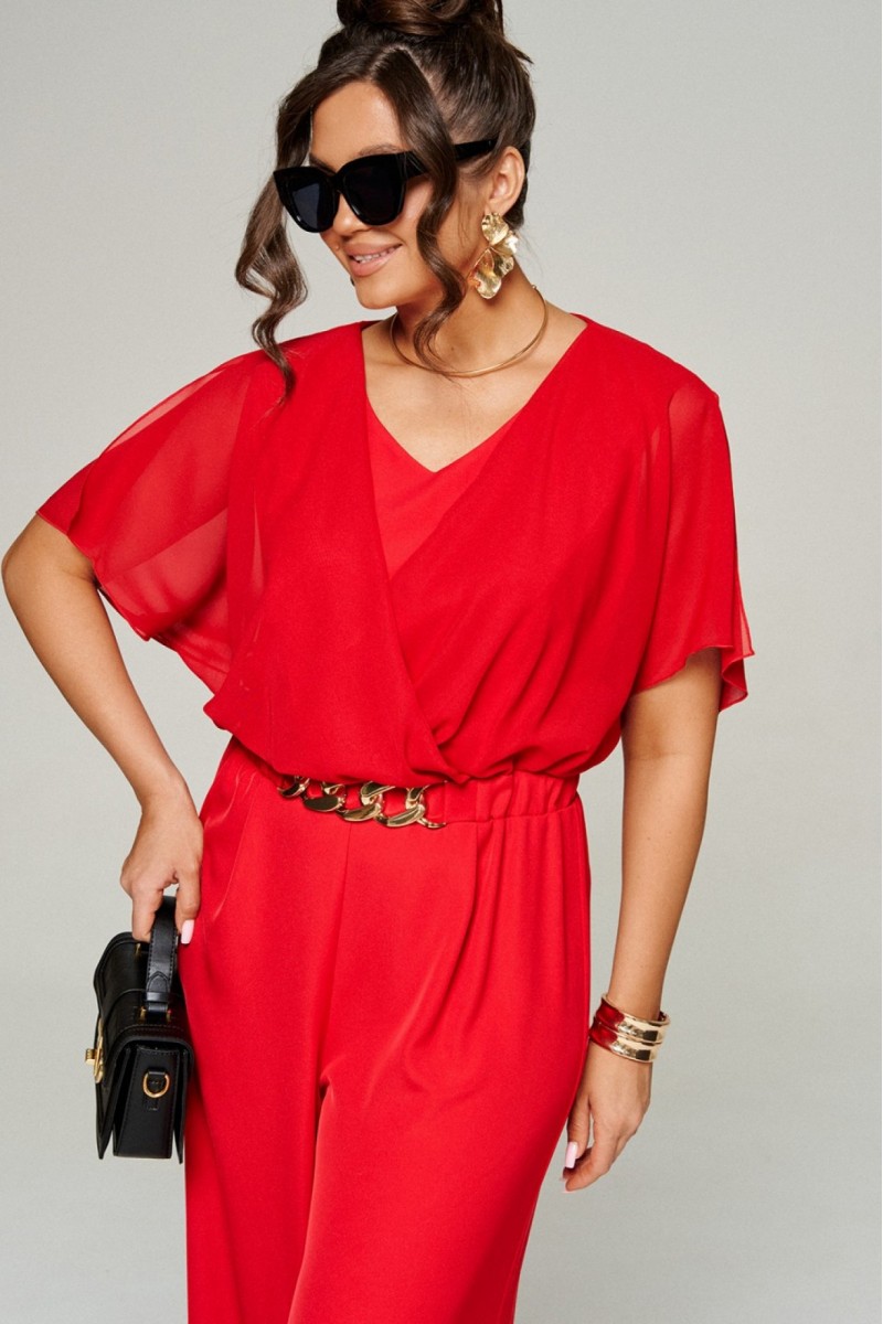 6360 алый комбинезон