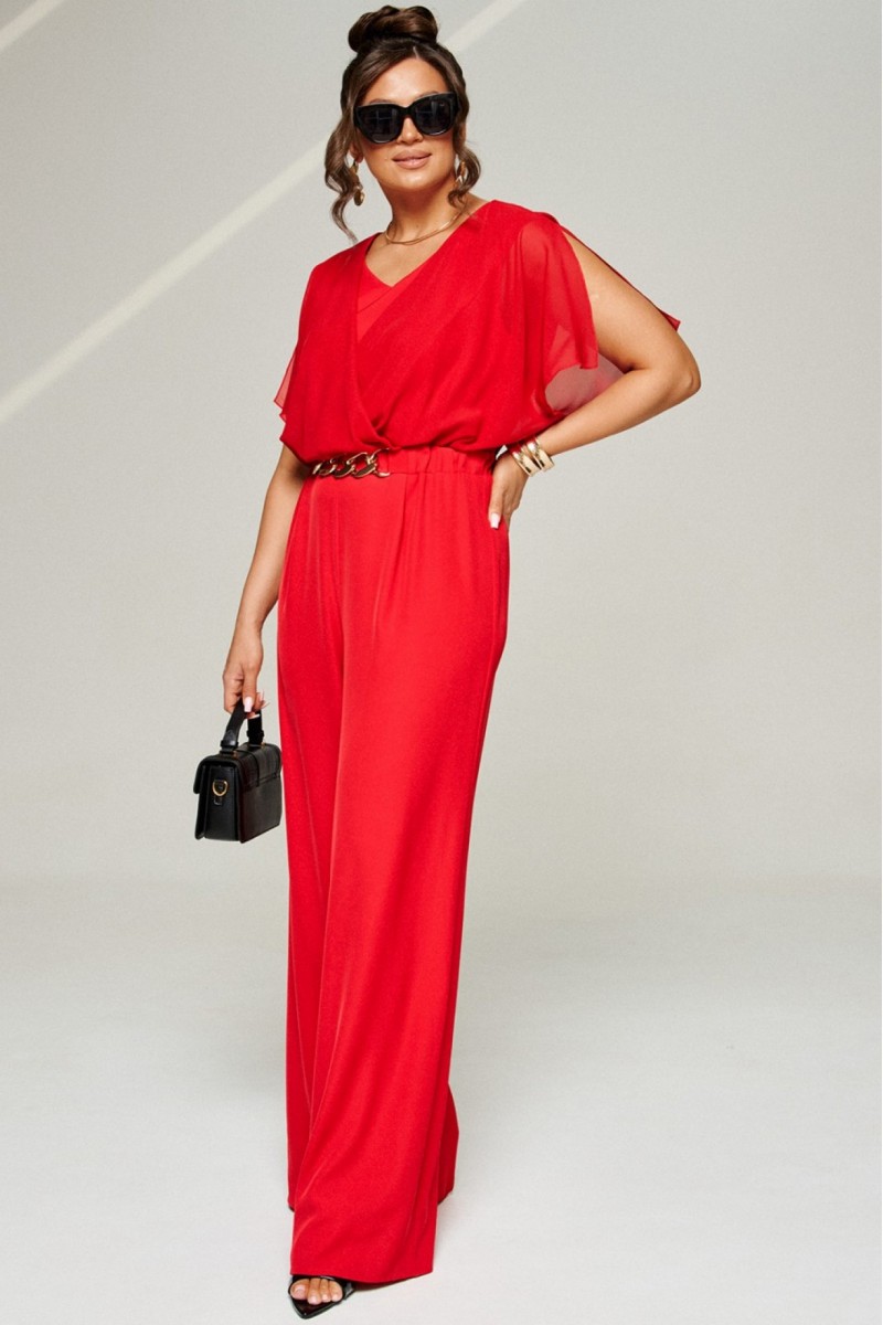 6360 алый комбинезон