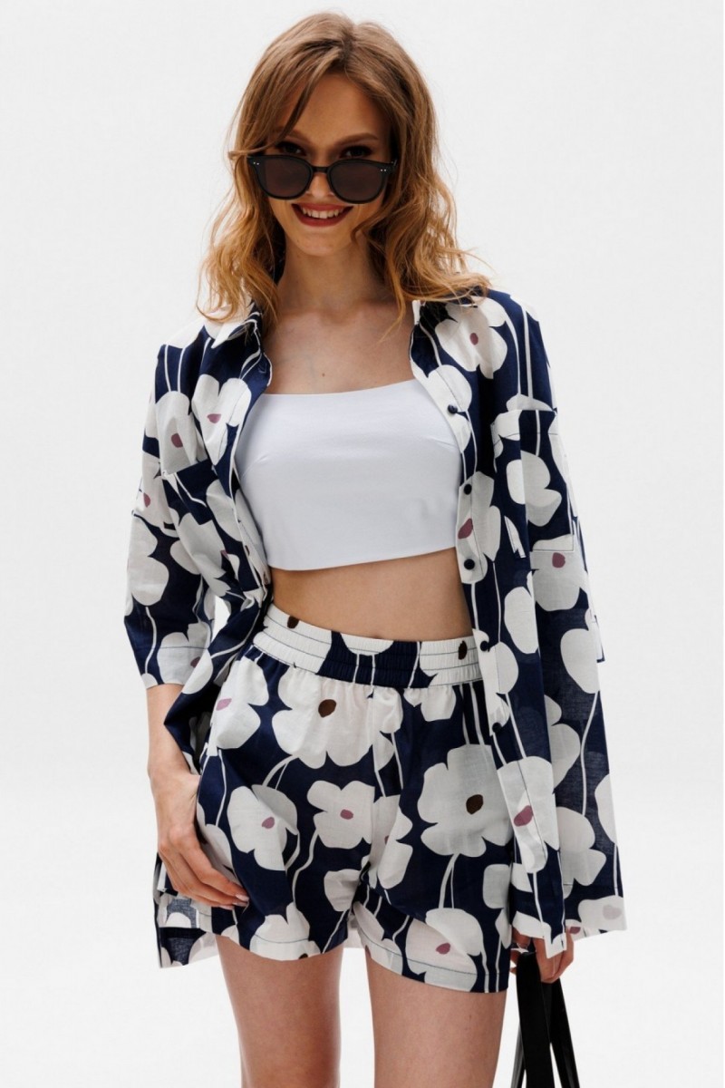 2627 Костюм с шортами