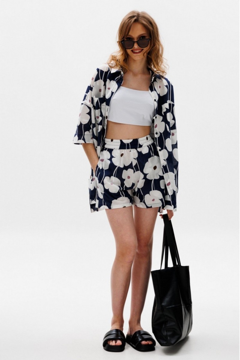 2627 Костюм с шортами