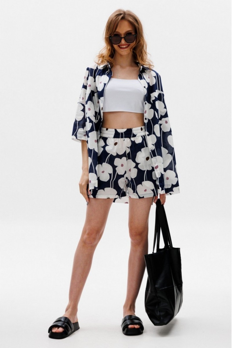 2627 Костюм с шортами