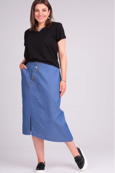 4006 черный Футболки и топы