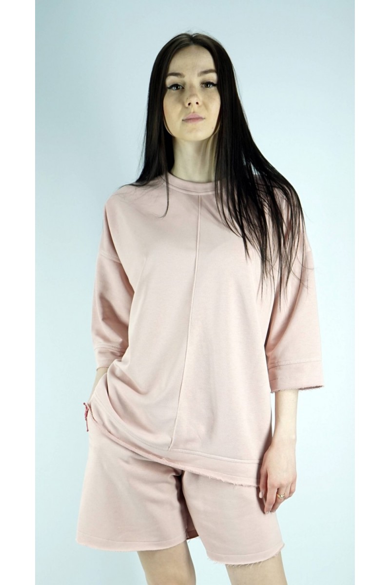 4019-4018 Костюм с шортами