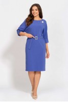 1121 сиинй платье