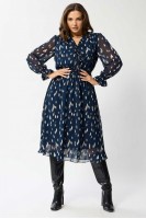 970синий платье