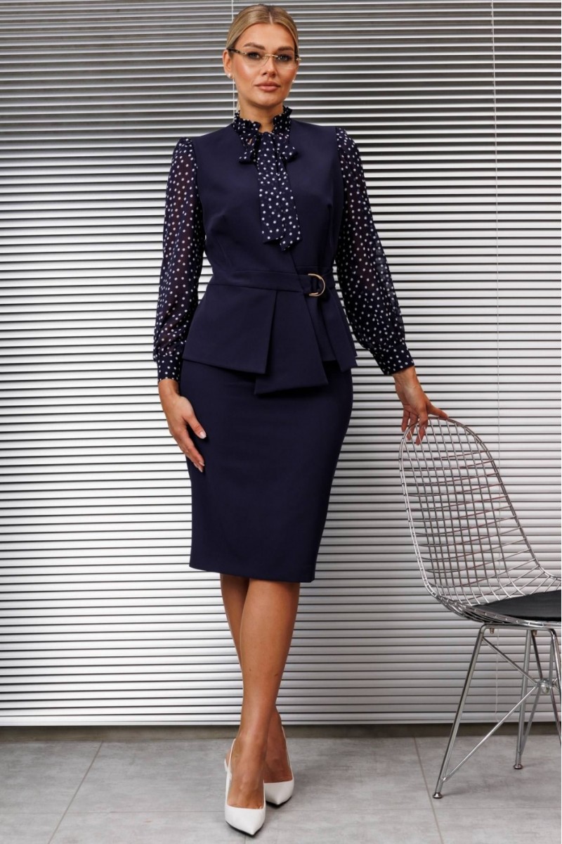 2538 комплект с юбкой