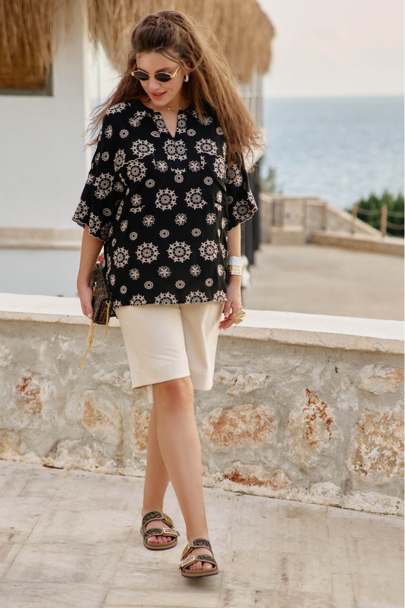 28533бл блузы и рубашки